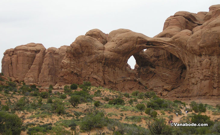 picture taken at arches national park utah
