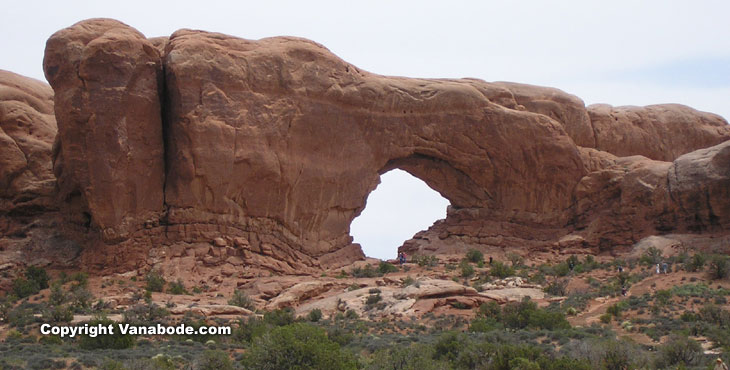 utah's arches national park picture