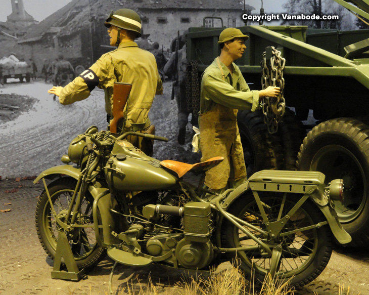 army motorcycle authentic