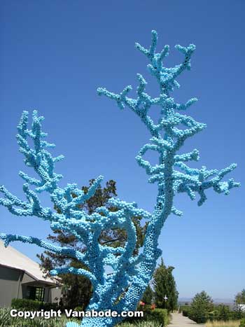 blue tree image