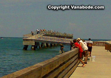 cape canaveral jetty and fishing picture