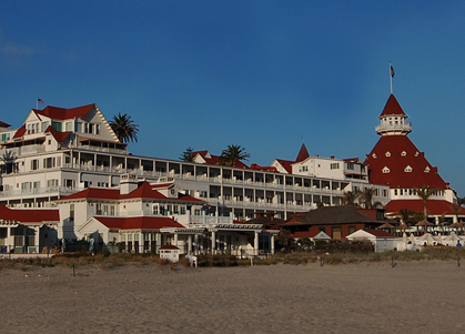 picture of coronado hotel in california