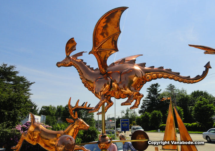 dragon copper wind vane for sale in maine
