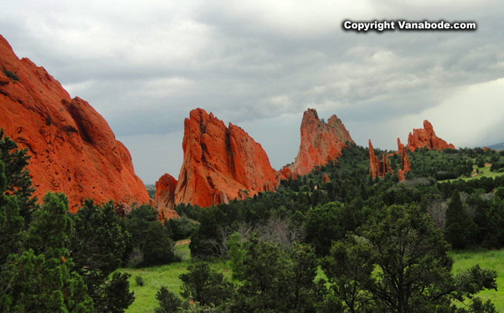 Colorado's Garden of the Gods park  easy parking and lots of shade