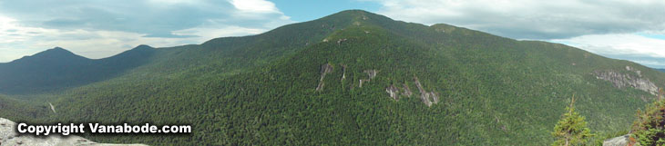 views of mountains in maine state park called grafton notch