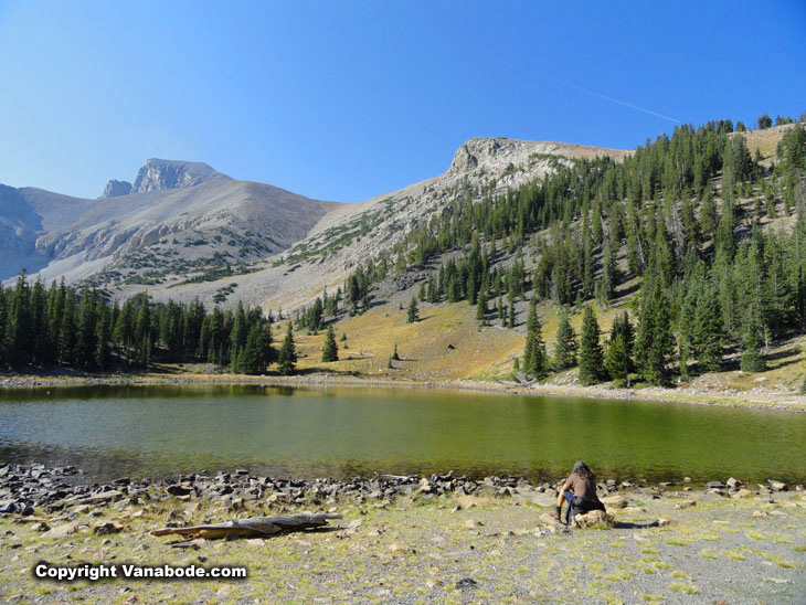 Great Basin National Park in Nevada sub alpine lakes