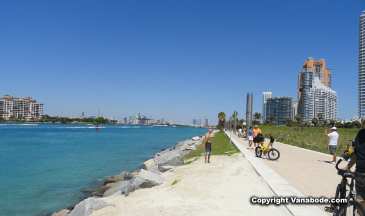 picture of inlet park in miami south beach