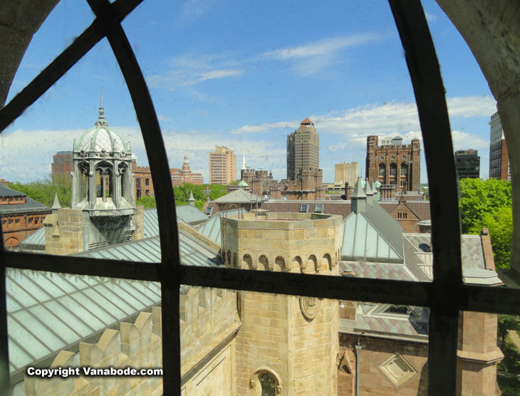 View from Yale of New Haven