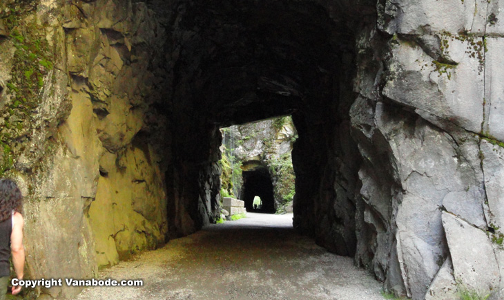 othello tunnels in hope british columbia canada picture