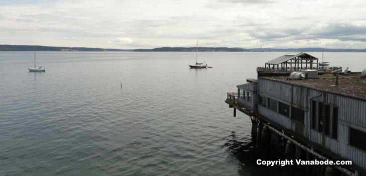 view from port townsend restaurant picture
