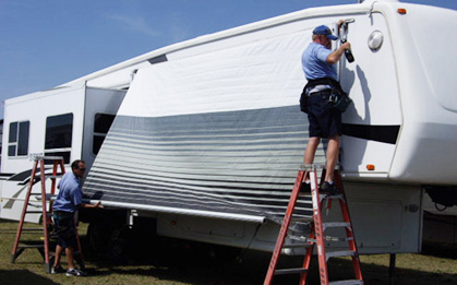 RV awning replacement picture