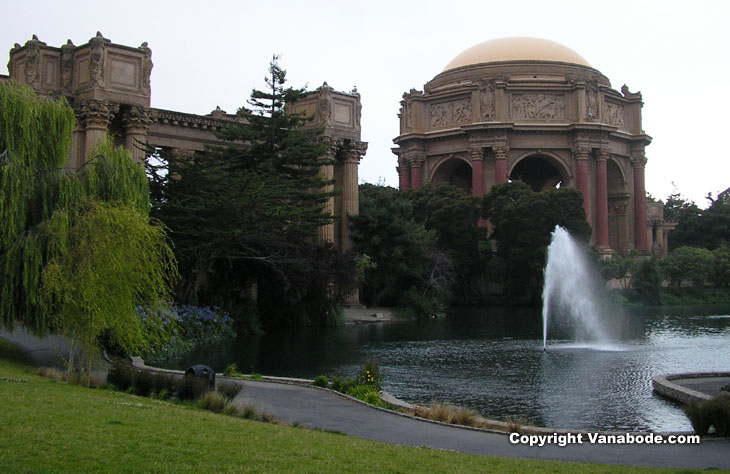 palace of fine arts san francisco california picture