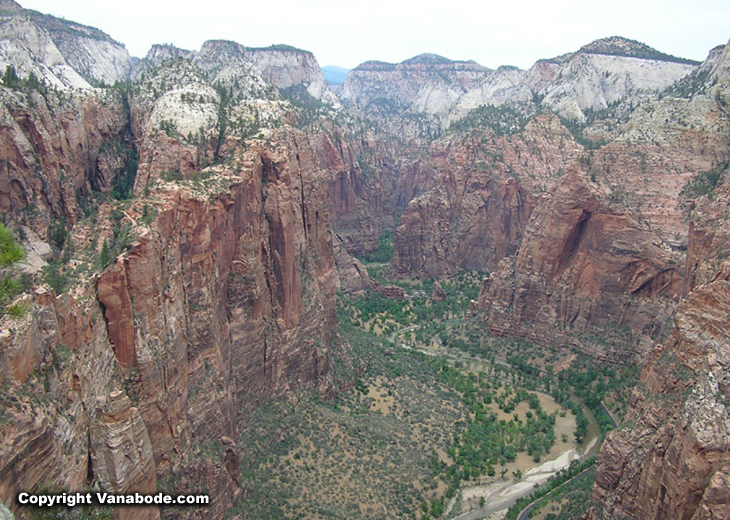zion canyon north picture
